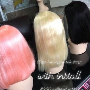 Bob lacefront wigs